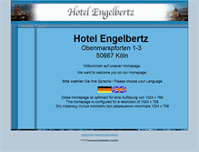 Tablet Screenshot of hotel-engelbertz.de